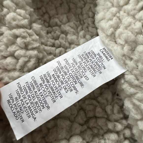 Children’s Place Boys Plaid Sherpa Lined Jacket Shacket Long Sleeve XS/TP 4 - Picture 5 of 6